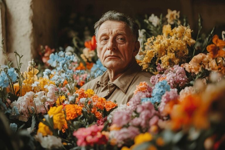 un prisonnier de guerre célèbre le jour de la victoire en décorant l’église de Hove avec des fleurs