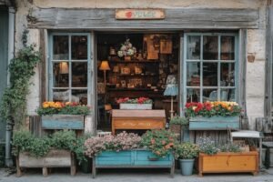 Une charmante boutique de meubles anciens et de décoration vintage a vu le jour près de Nantes