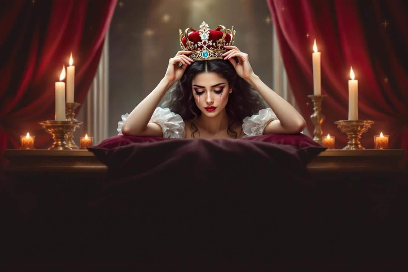 Une reine de beauté en larmes abandonne sa couronne