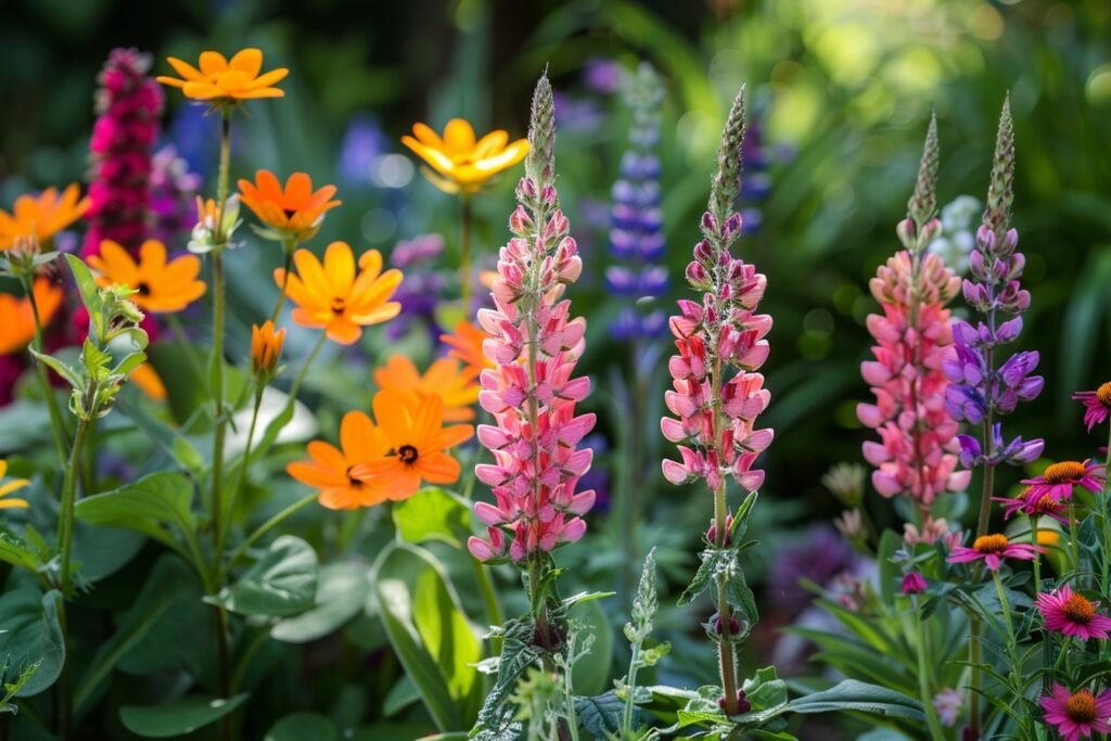 Variété de couleurs offertes par les fleurs vivaces